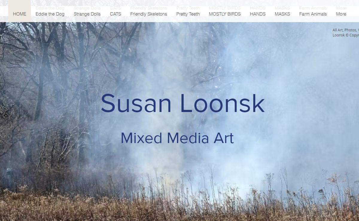 Mixed Media Paintings | Susan Loonsk Mixed Media Paintings