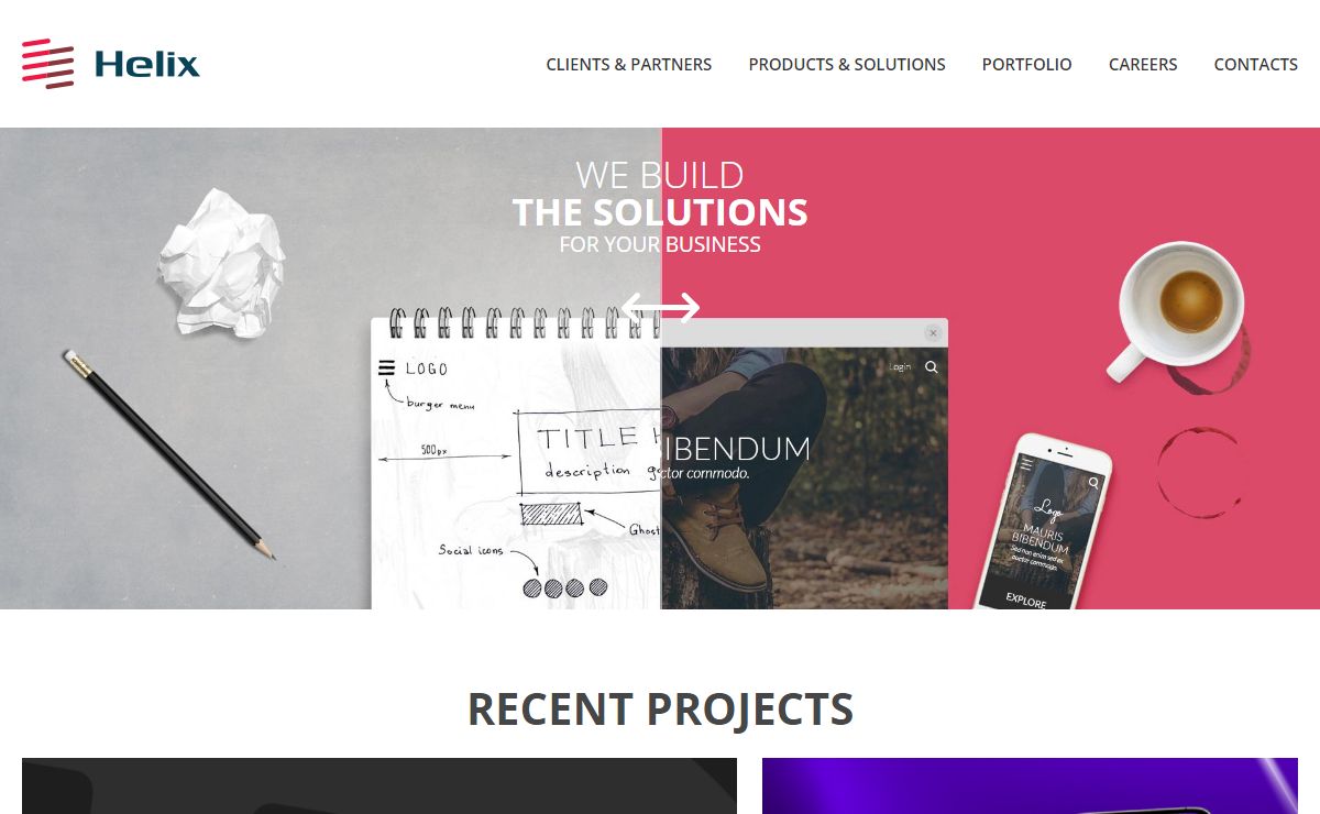 Helix | Web design, Web development, Programming, Mobile applications, IT consulting, outsourcing, Armenia