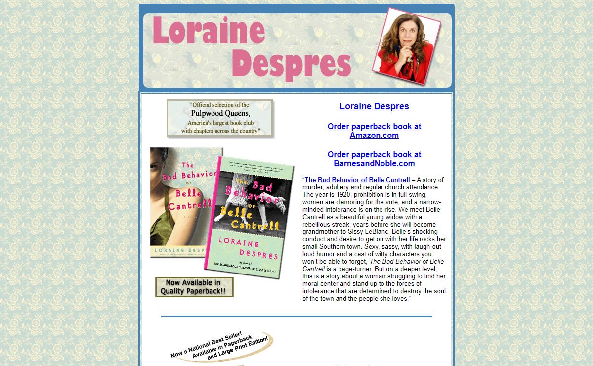 Loraine Despres - Humor Southern Novels by Loraine Despres