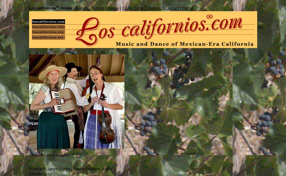 Los californios - Secular Music of Mexican Era California