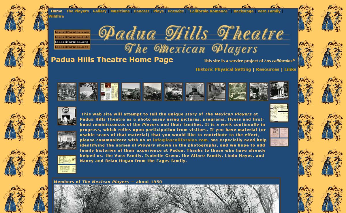 Padua Hills Theatre - The Mexican Players