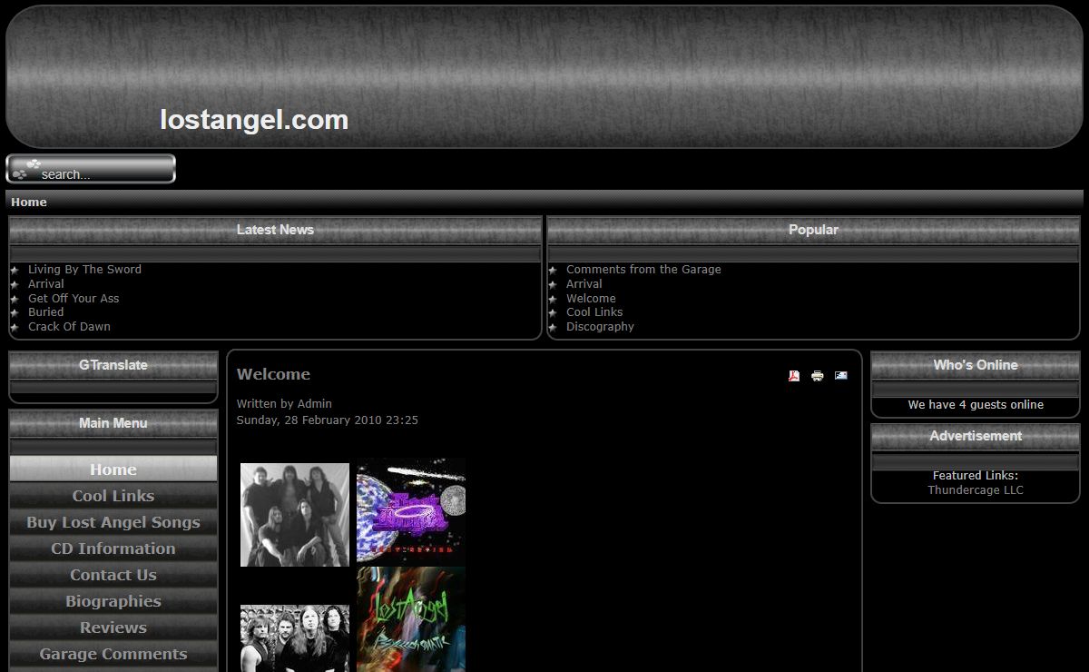 Welcome to LostAngel.com
