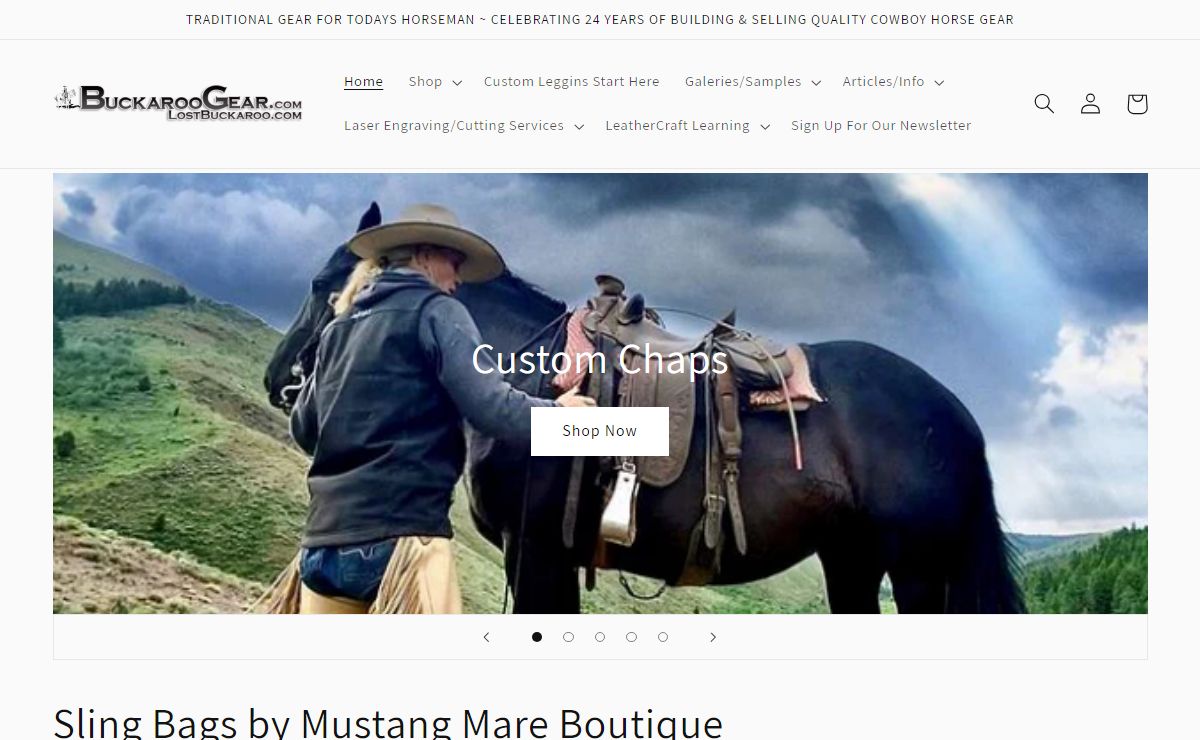 Welcome to LostBuckaroo.com/ BuckarooGear.com