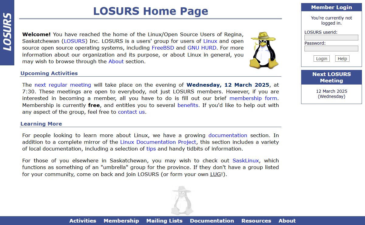 LOSURS :: LOSURS Home Page