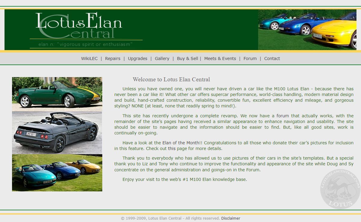 Lotus Elan Central