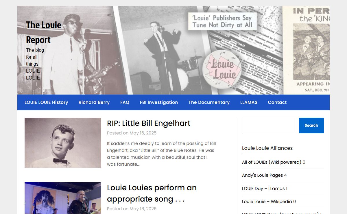 The Louie Report – The blog for all things LOUIE LOUIE