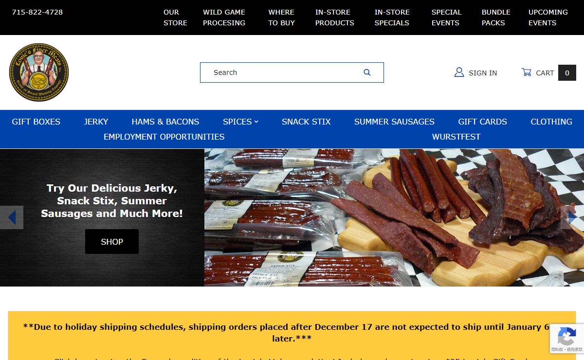 louiesfinermeats.com