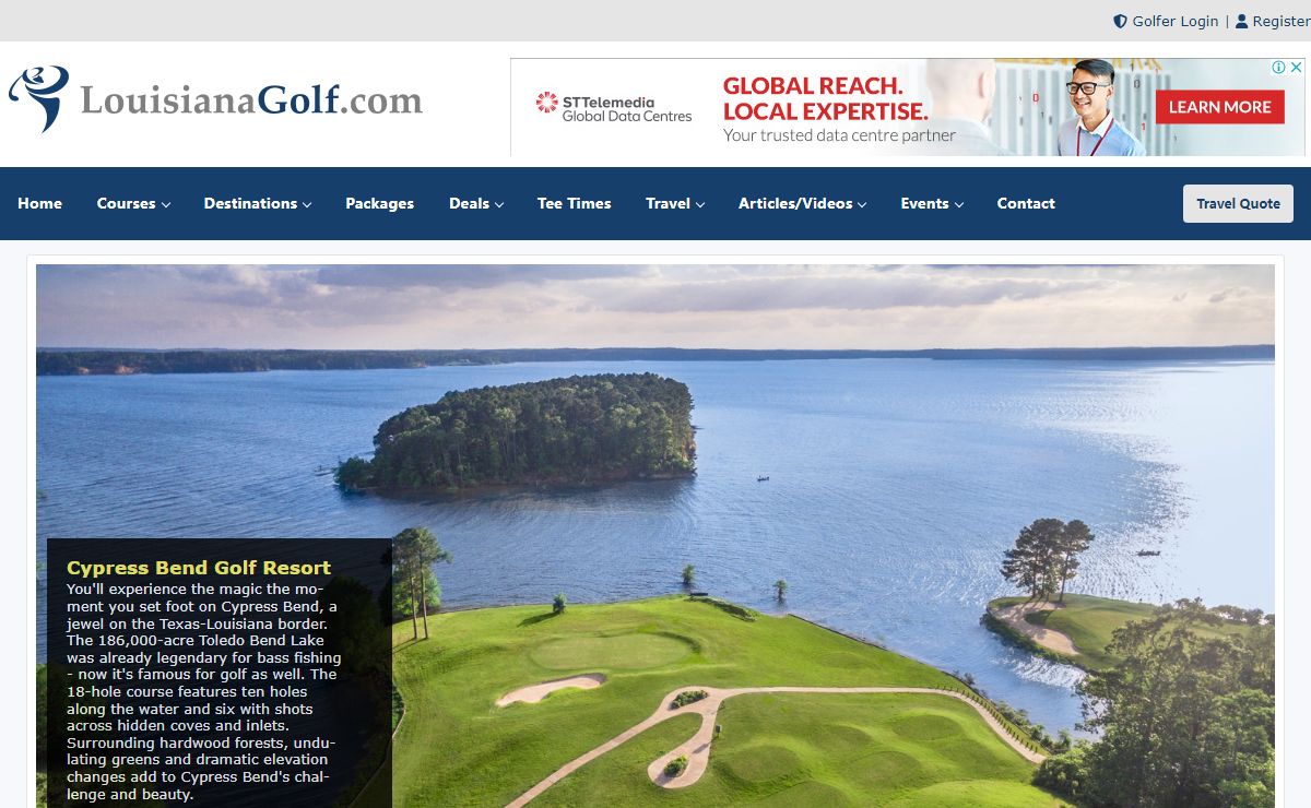 Louisiana Golf - Louisiana Golf Courses Directory