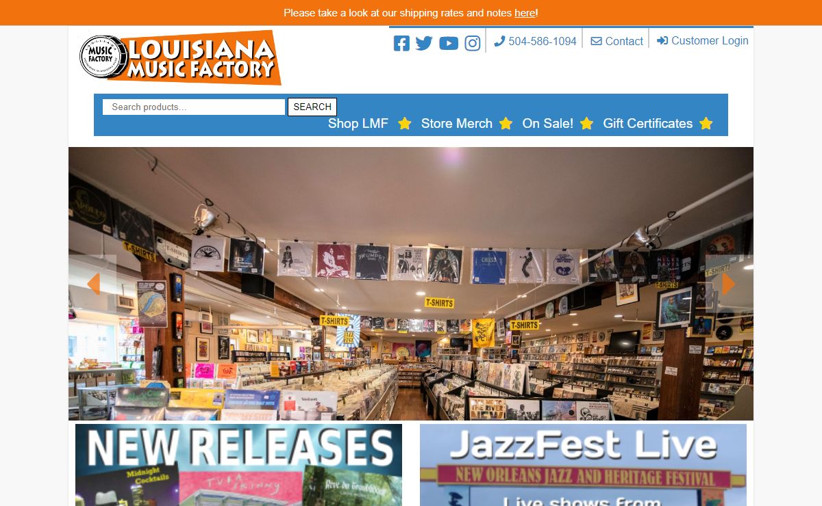 Louisiana Music Factory