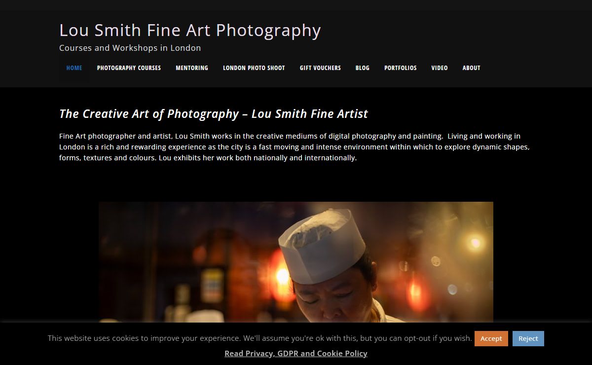 London Photography Courses - Lou Smith Fine Art Photography