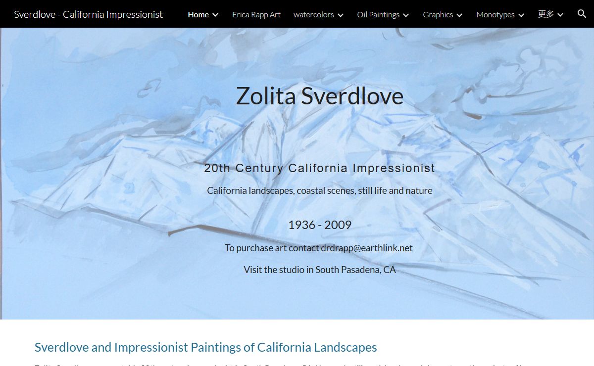 Sverdlove - California Impressionist