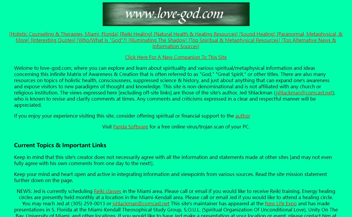 www.love-god.com - God Loves You; Get To Know The Creator & Yourself!