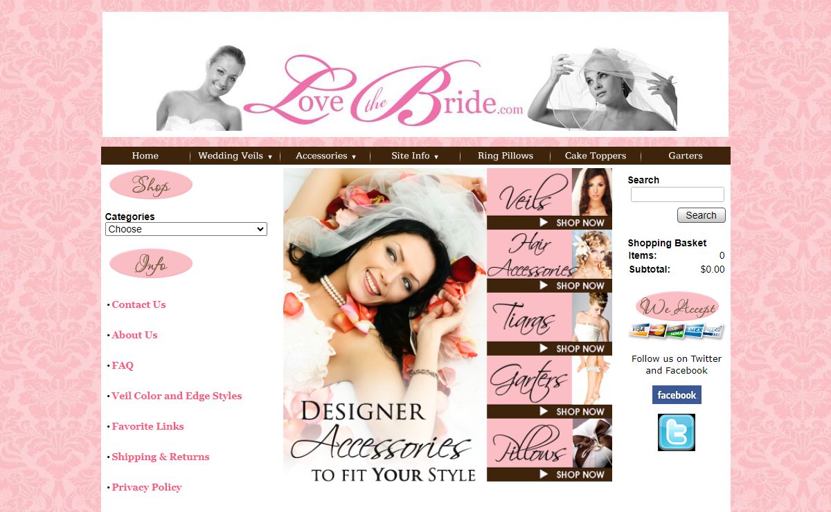 Love The Bride | Wedding Veil Shop | Wedding Accessories