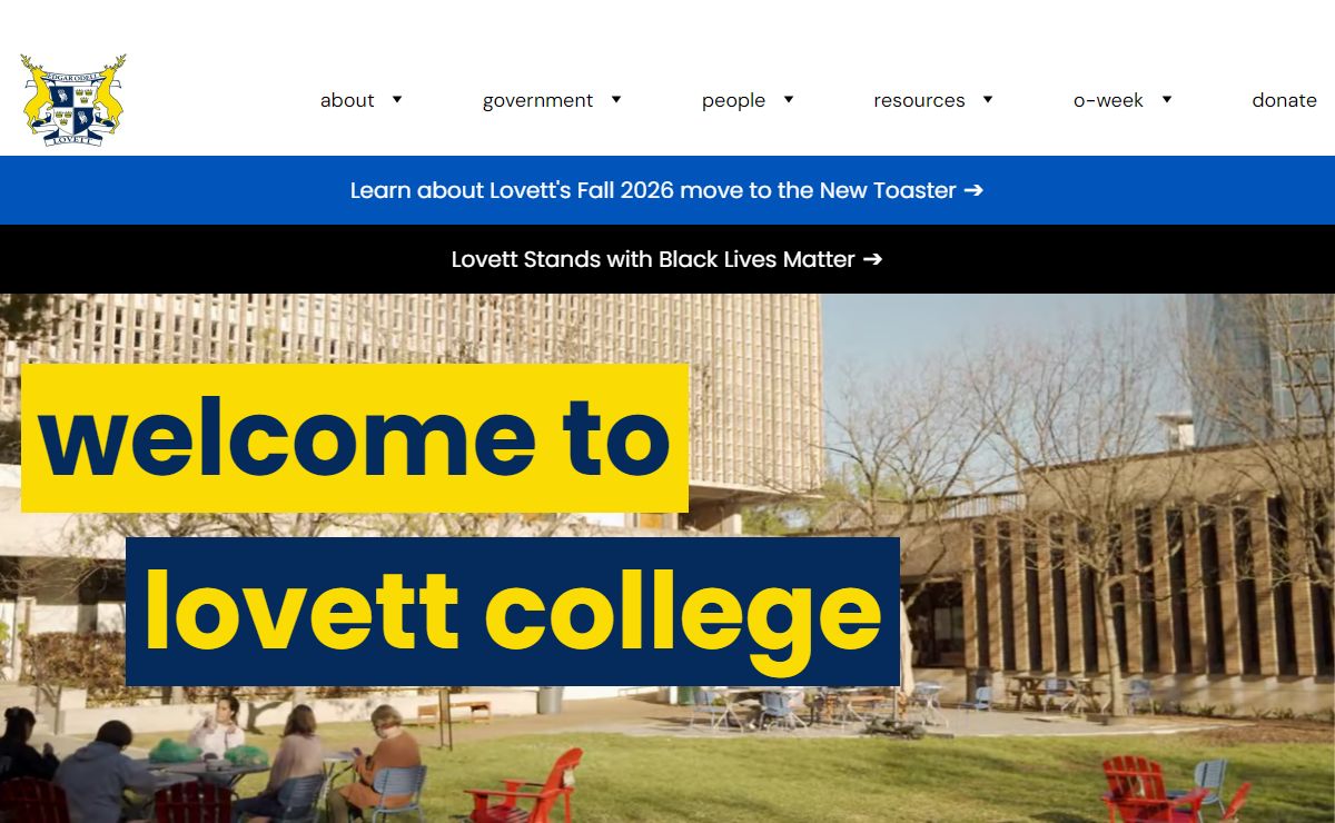 Home | Lovett College | Rice University