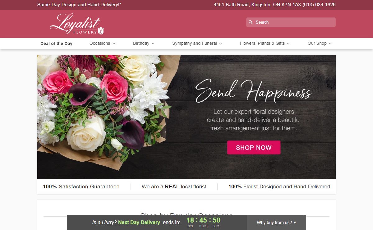 Fresh Flower Delivery to Kingston, ON - Send Flowers Today Kingston ON
