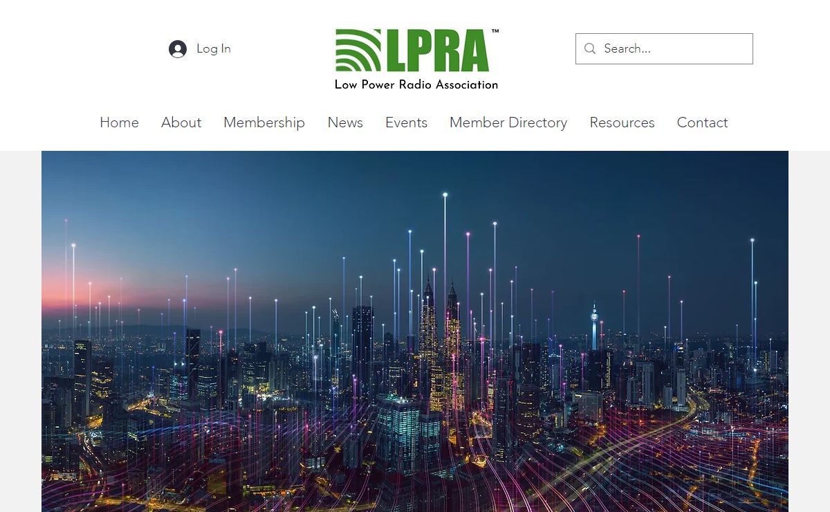 Low Power Radio Association | Low Power Wireless Standards