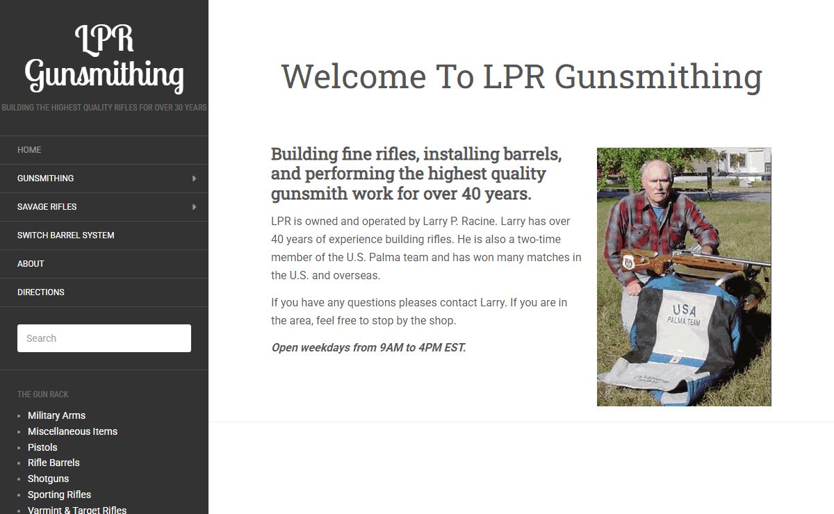 LPR Gunsmithing – Building The Highest Quality Rifles For Over 30 Years