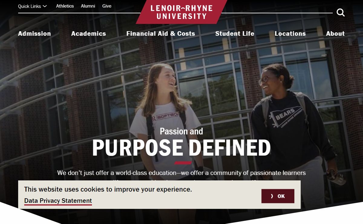 Home | Lenoir-Rhyne University