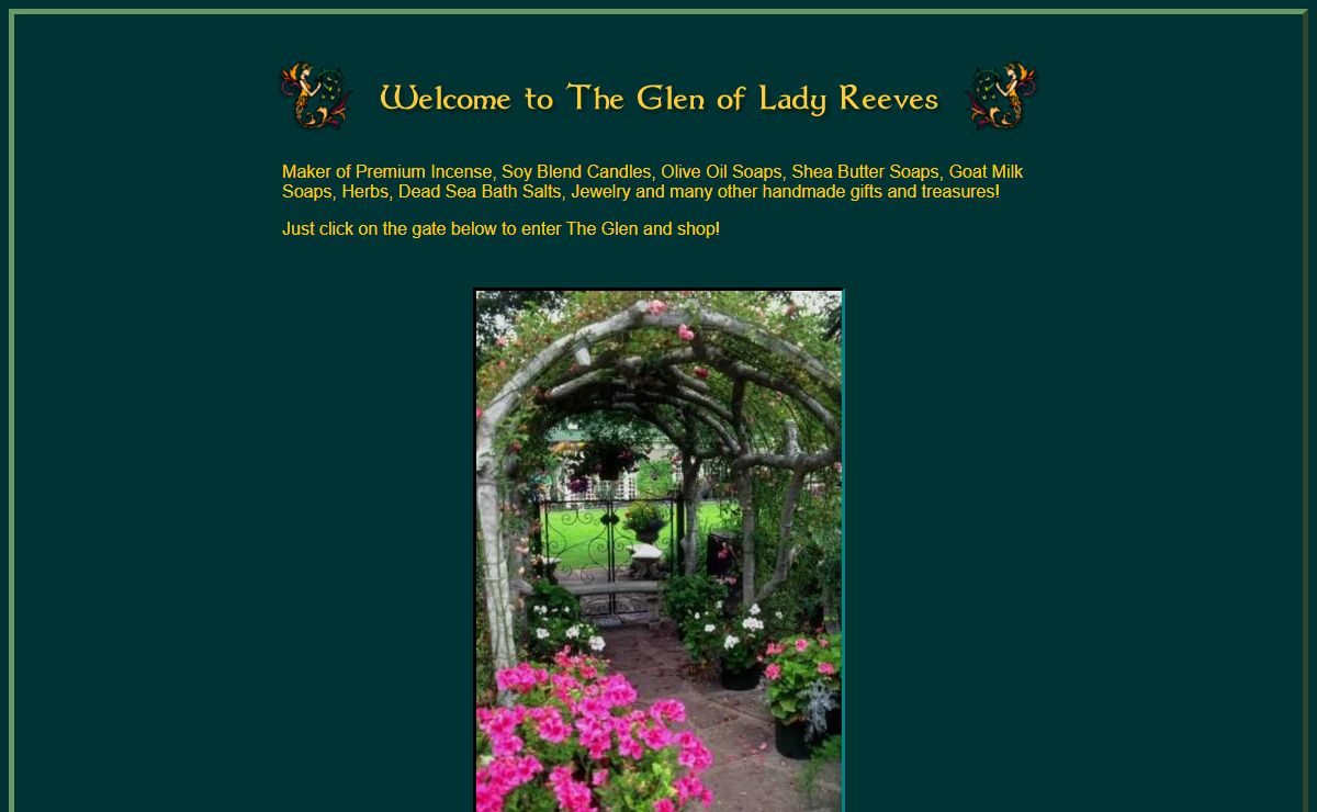 Welcome to The Glen of Lady Reeves