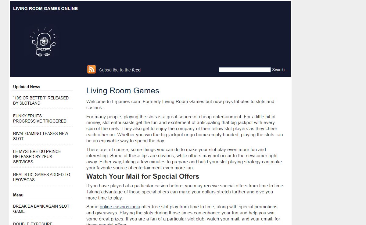 Living Room Games