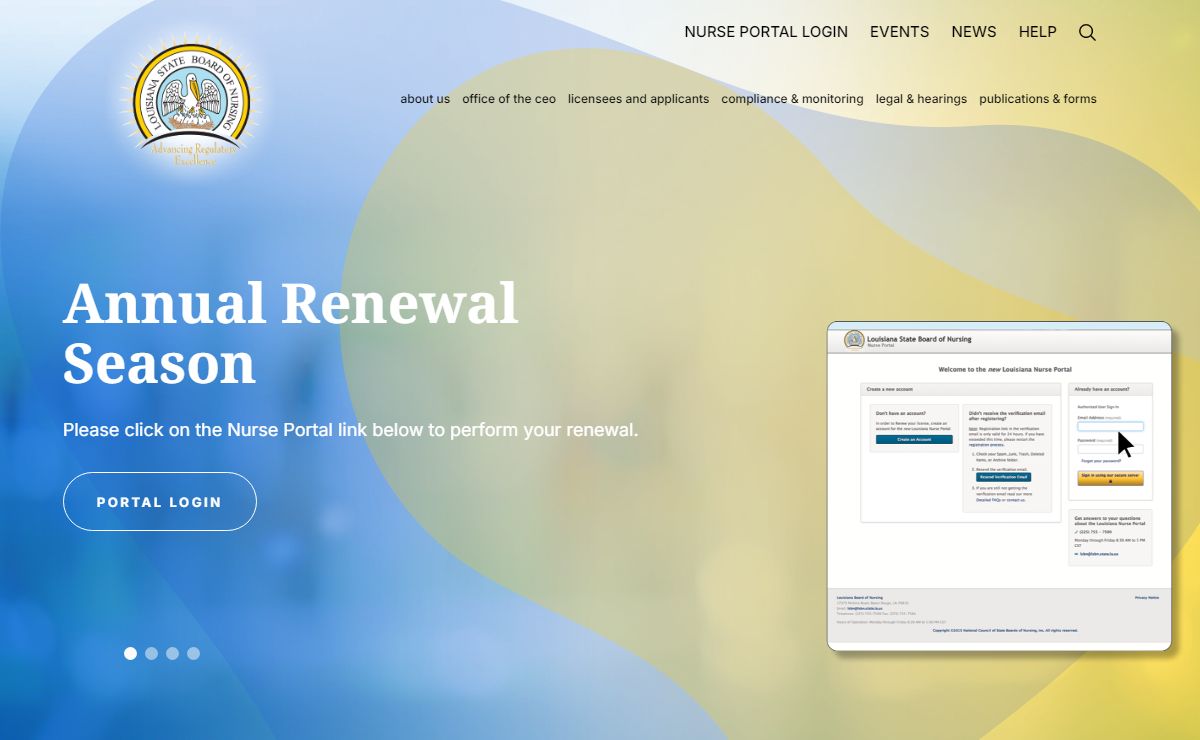 Home - Louisiana State Board of Nursing
