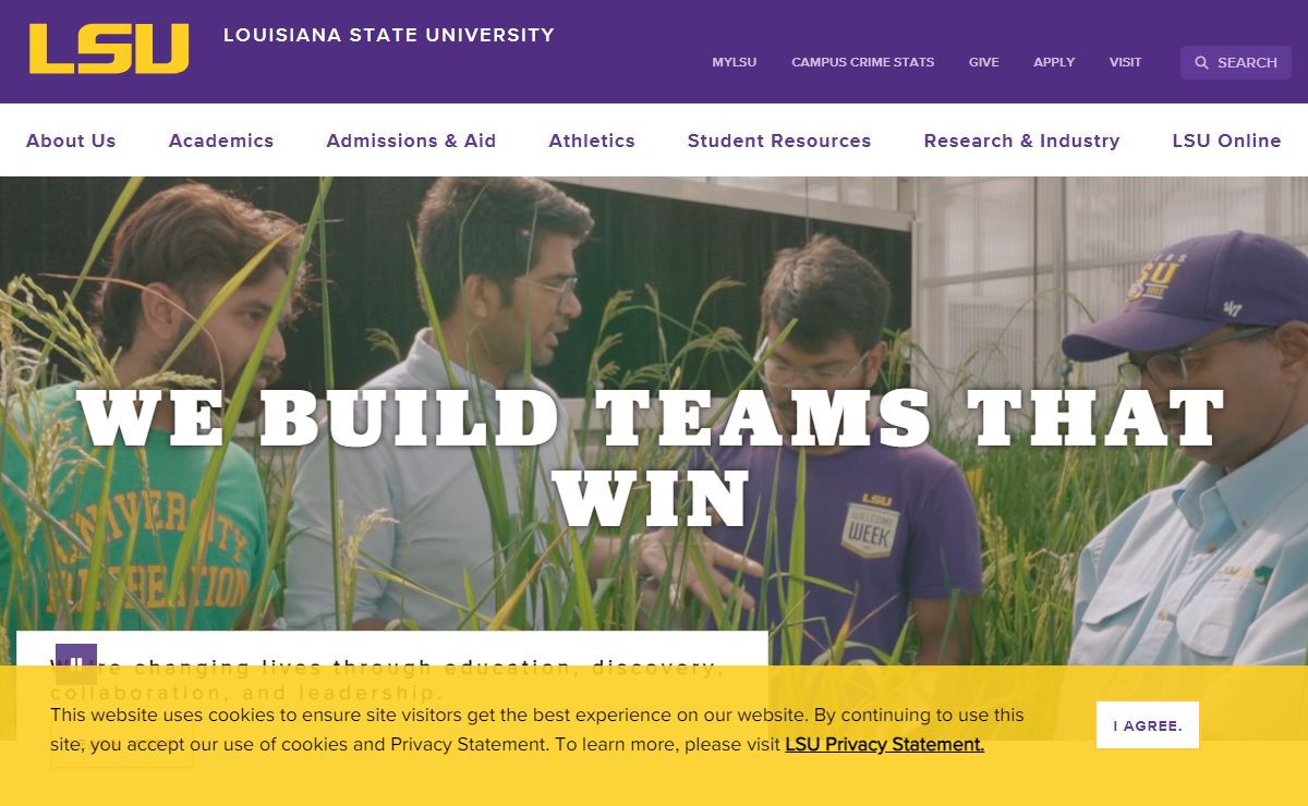 Welcome to LSU, a top research university | Baton Rouge, La.