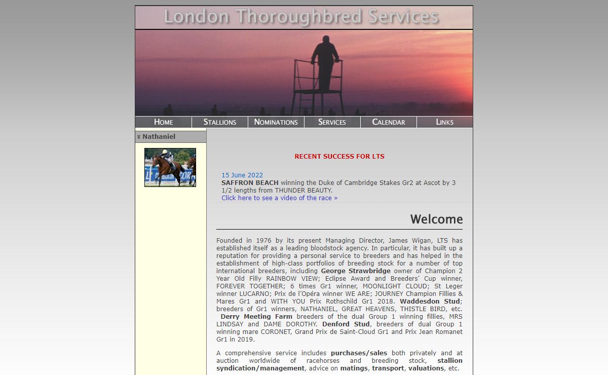 London Thoroughbred Services :: Homepage
