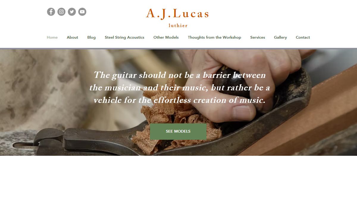Home | A.J.Lucas luthier