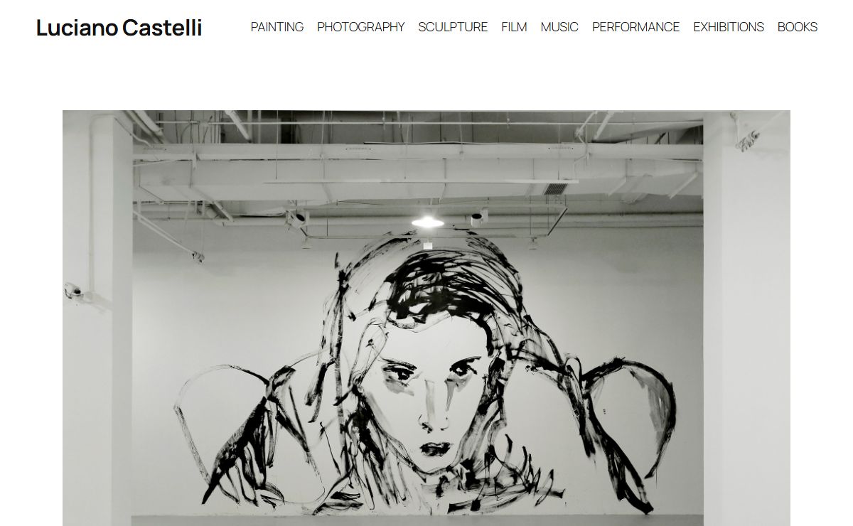 Luciano Castelli – Digital home of the artist Luciano Castelli