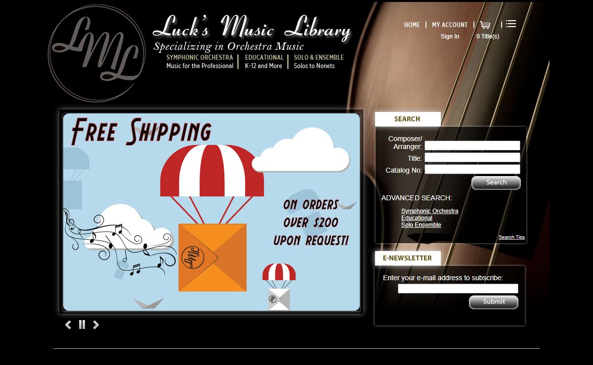 Luck's Music Library