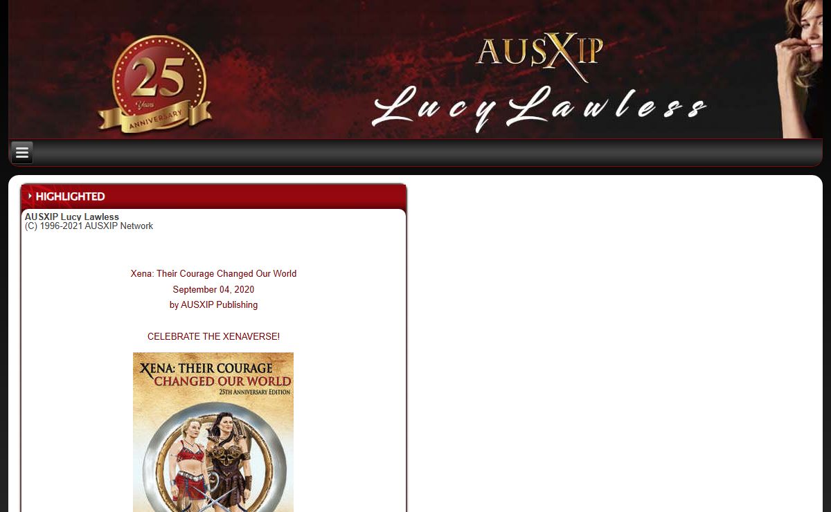 AUSXIP Lucy Lawless - Australian Lucy Lawless News Á Multimedia Site