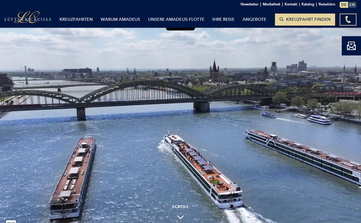 Premium-Flusskreuzfahrten auf Donau, Rhein, Mosel, Rhone und Seine
