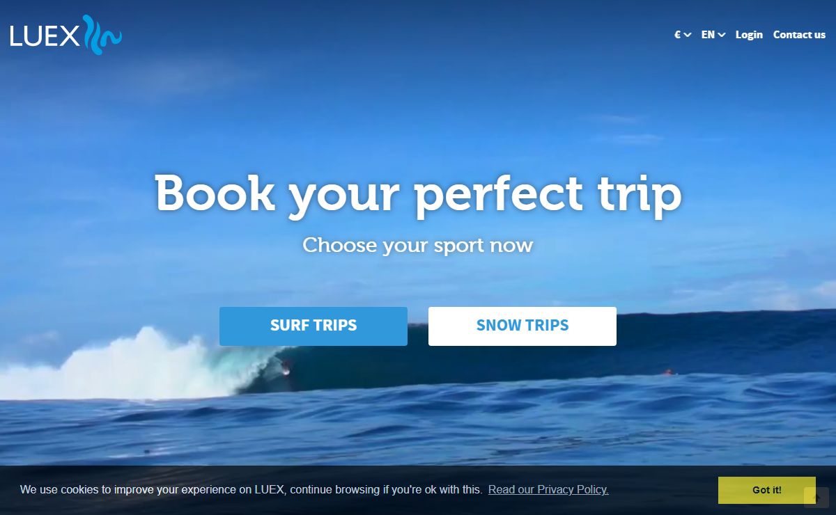 Surf and Snow Trips around the world | LUEX