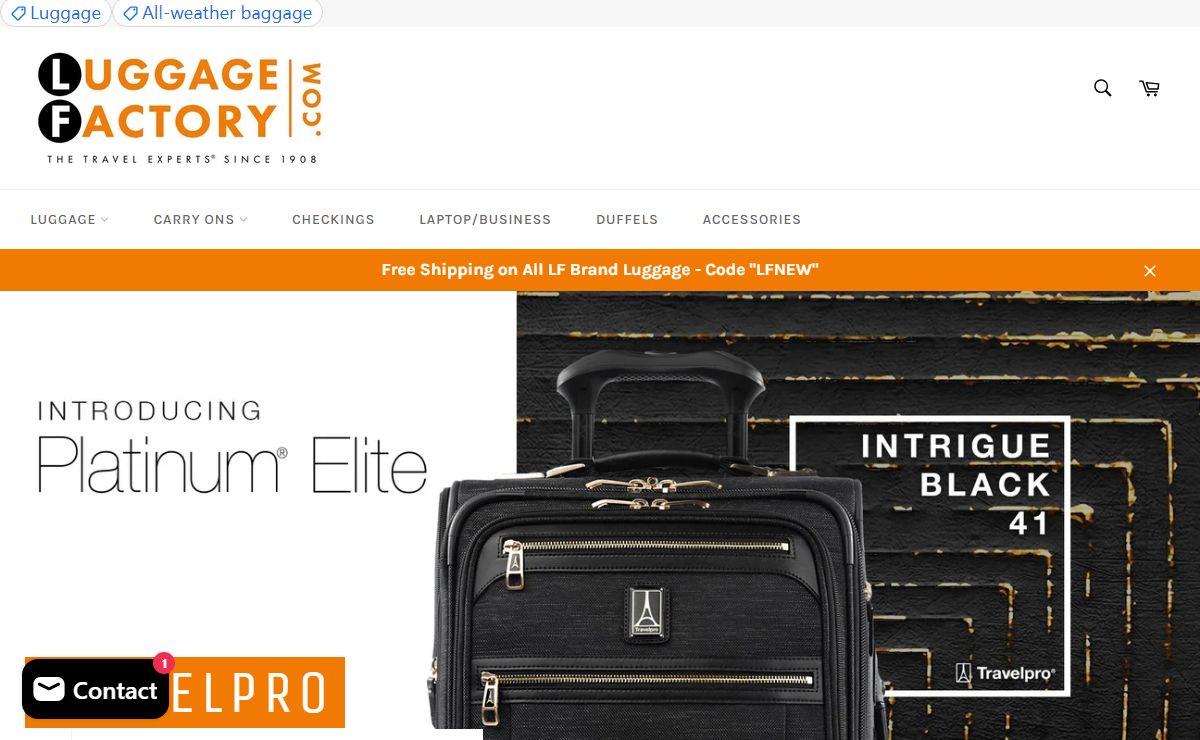 Luggage Factory: Luggage, Suitcases, Bags, Travel Accessories