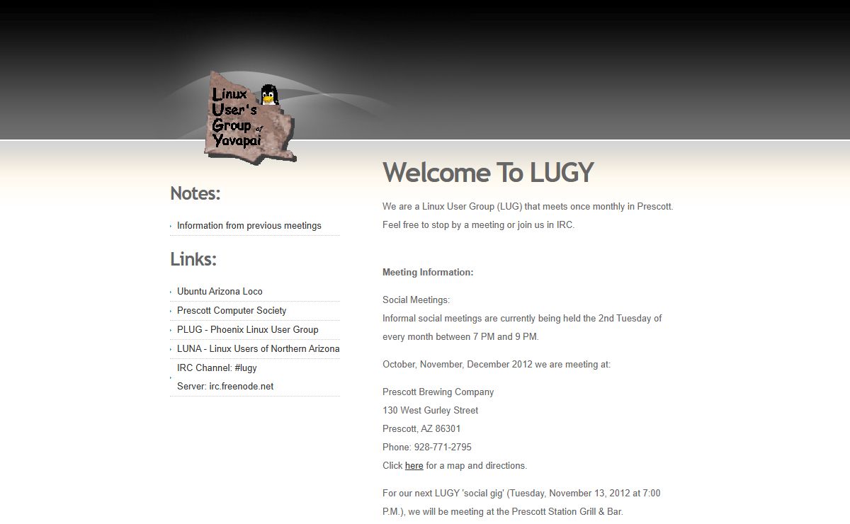 Linux User's Group of Yavapai (LUGY)