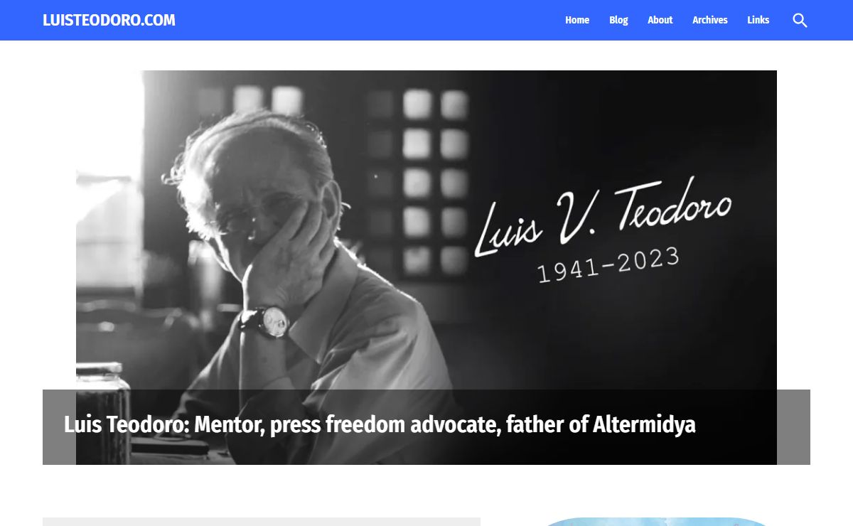 Home - LUISTEODORO.COM