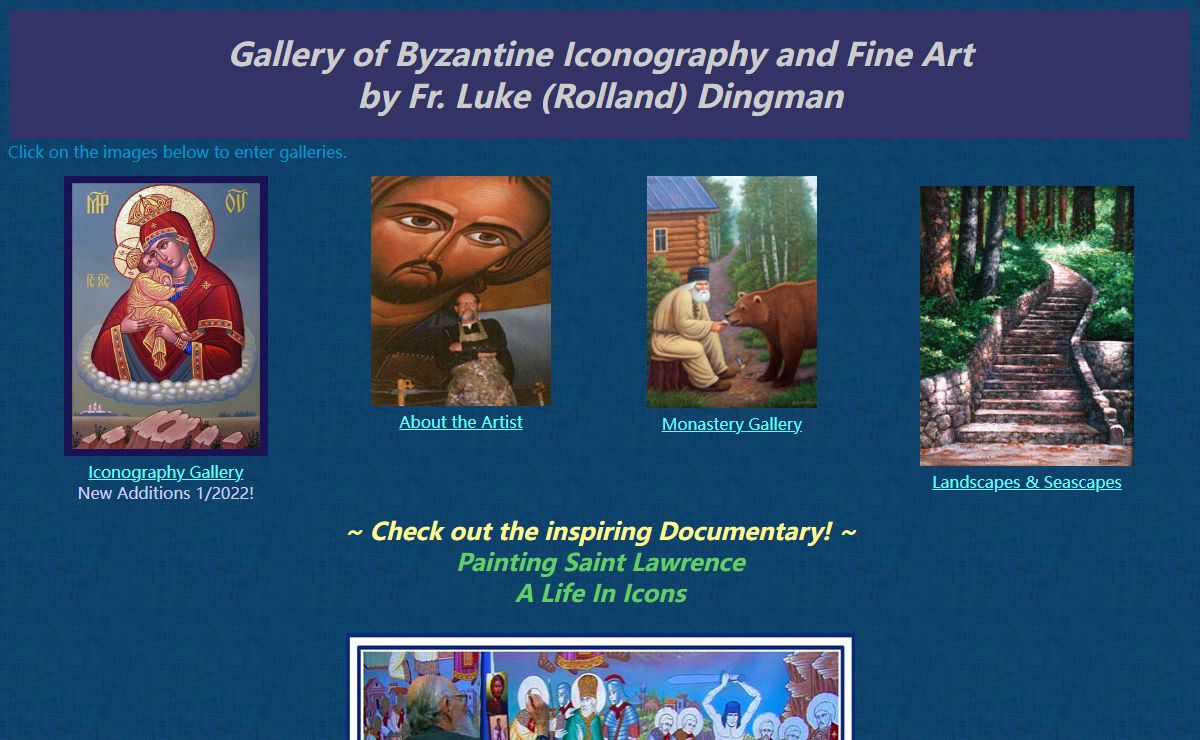 Fine Art and Iconography Gallery