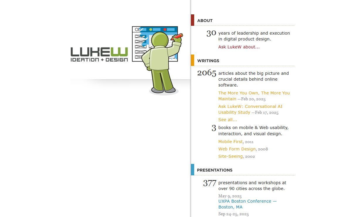 LukeW Ideation + Design | Digital Product Strategy & Design