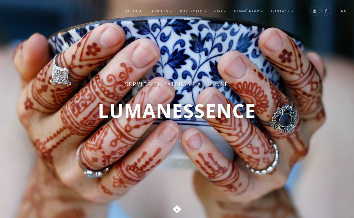 Lumanessence | Service de Tatouage au henné Montréal