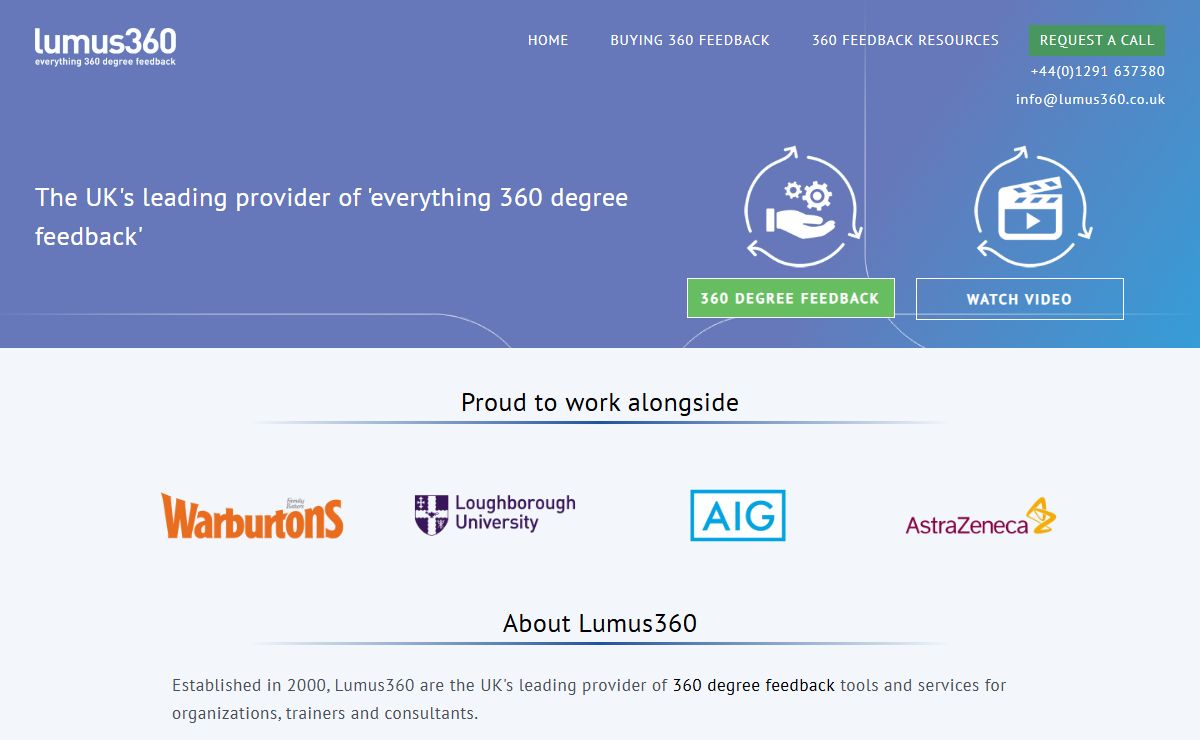360 Degree Feedback Tool - Lumus360