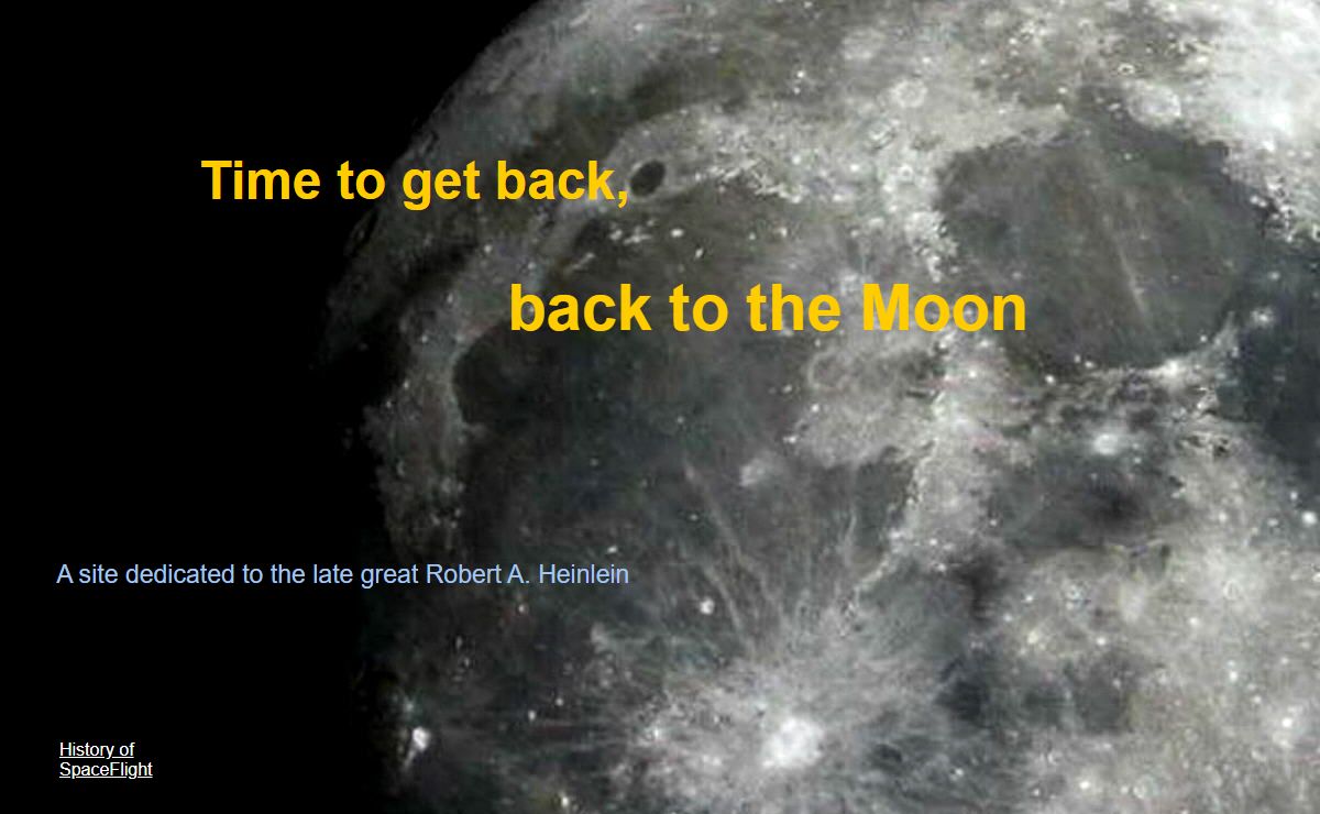 Let's get back to the Moon