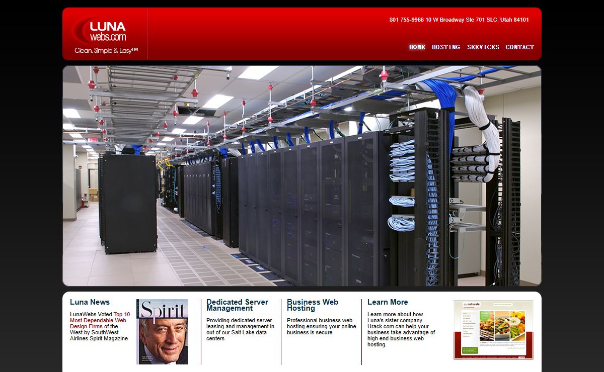 Professional Business Web Hosting Utah Managed Dedicated Servers