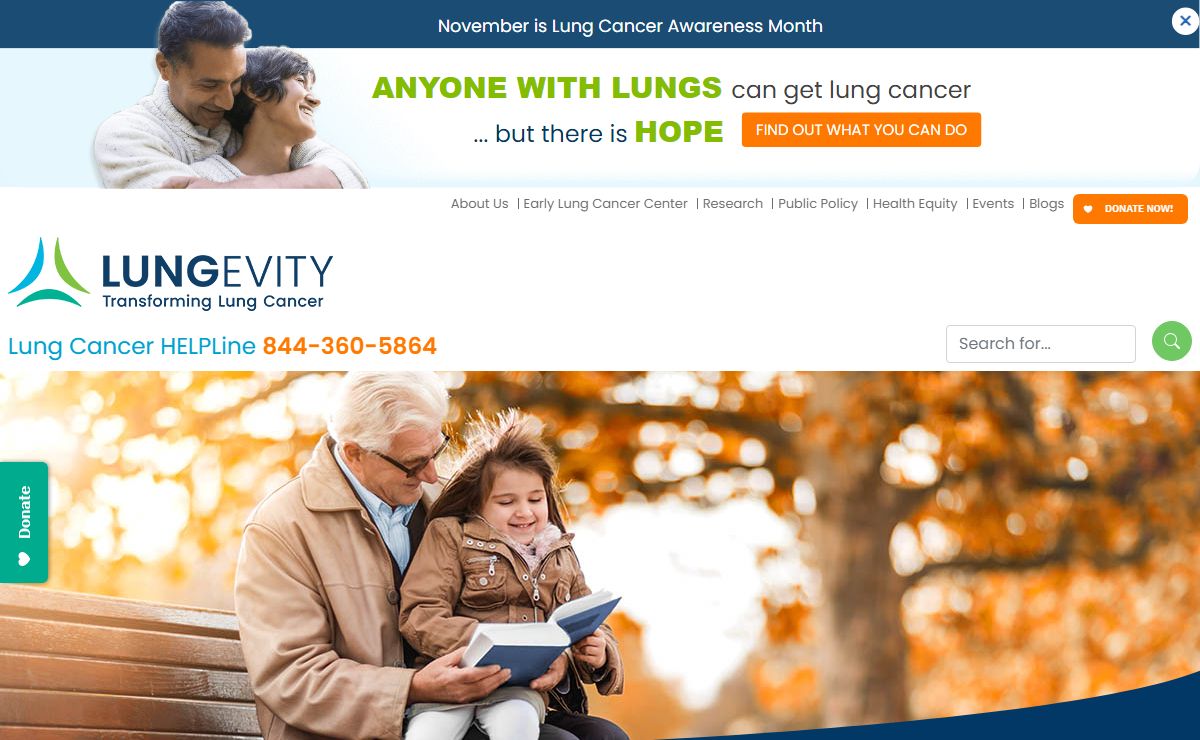 Home | LUNGevity Foundation