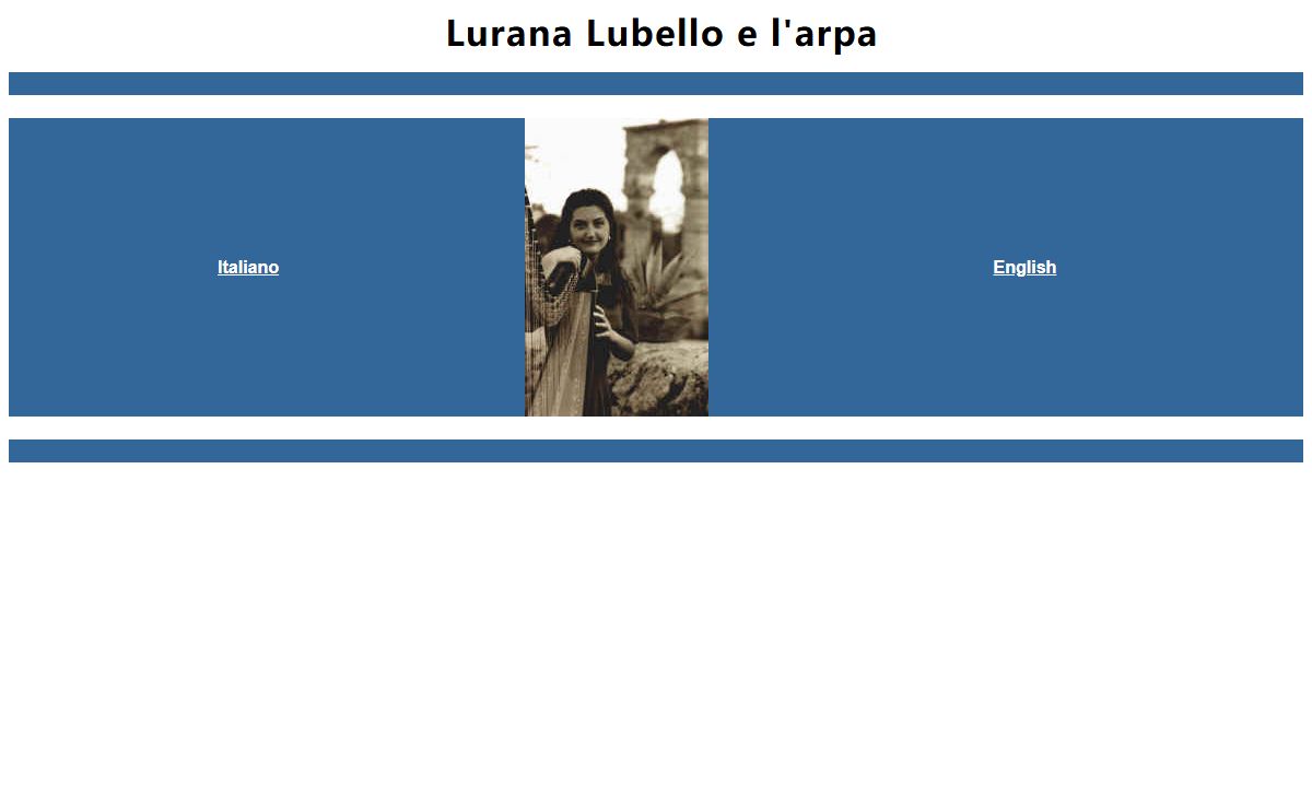 Lurana Lubello e l'arpa