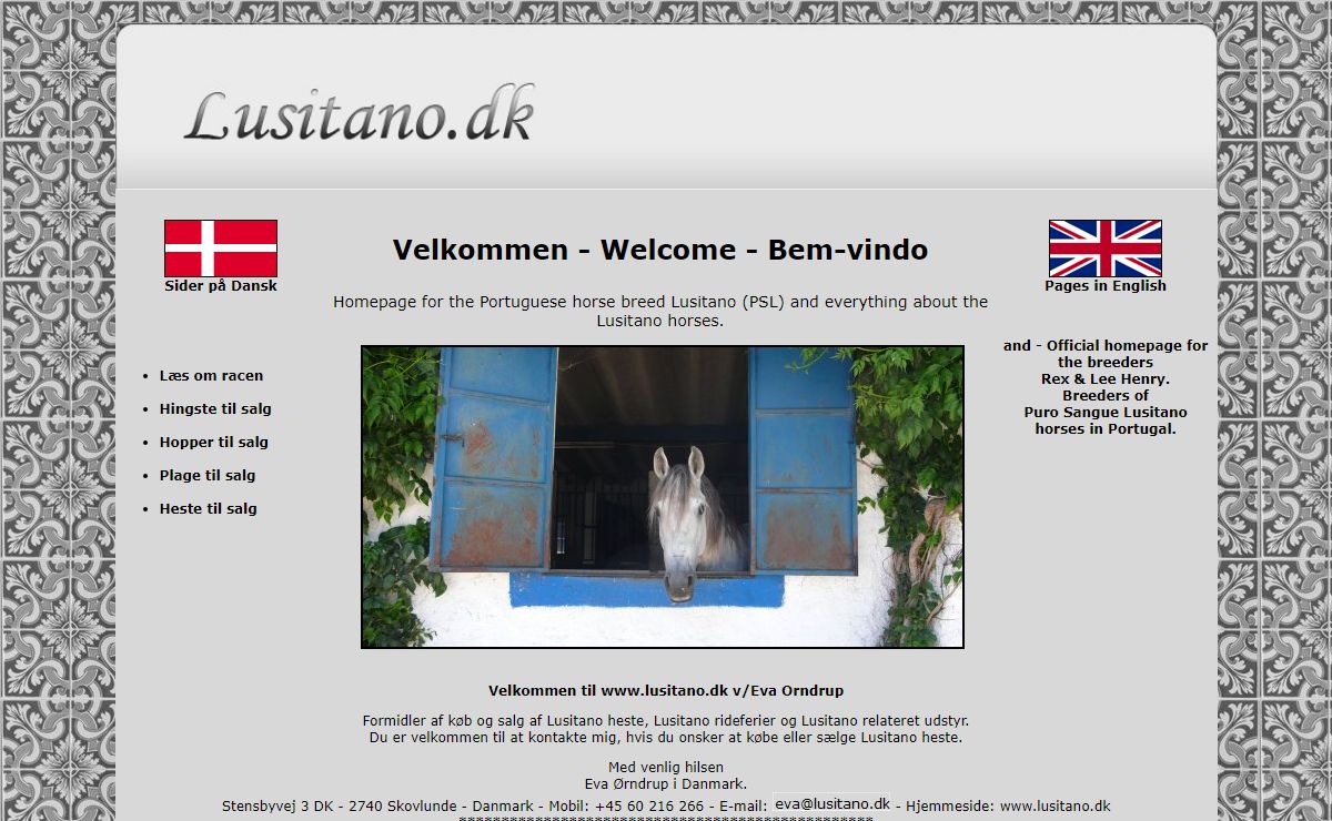 Lusitano.dk Index