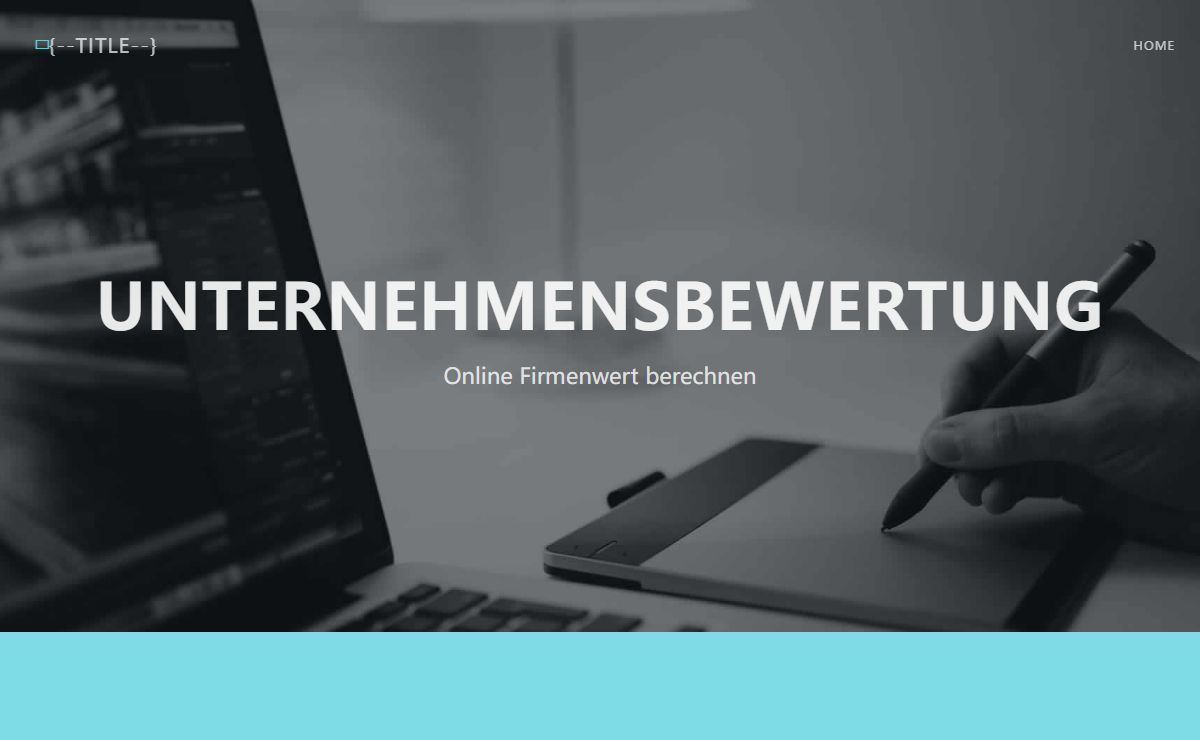 Firmenwert berechnen mit Online Unternehmensbewertung