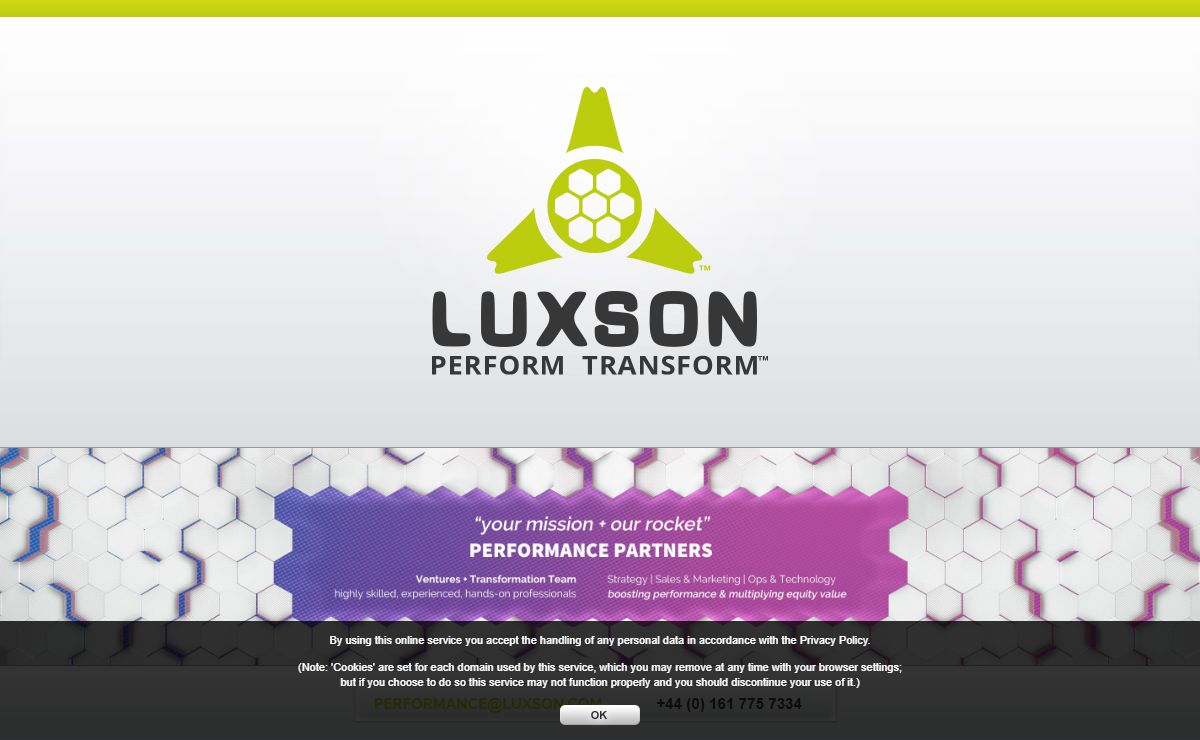 LUXSON > Perform Transform™