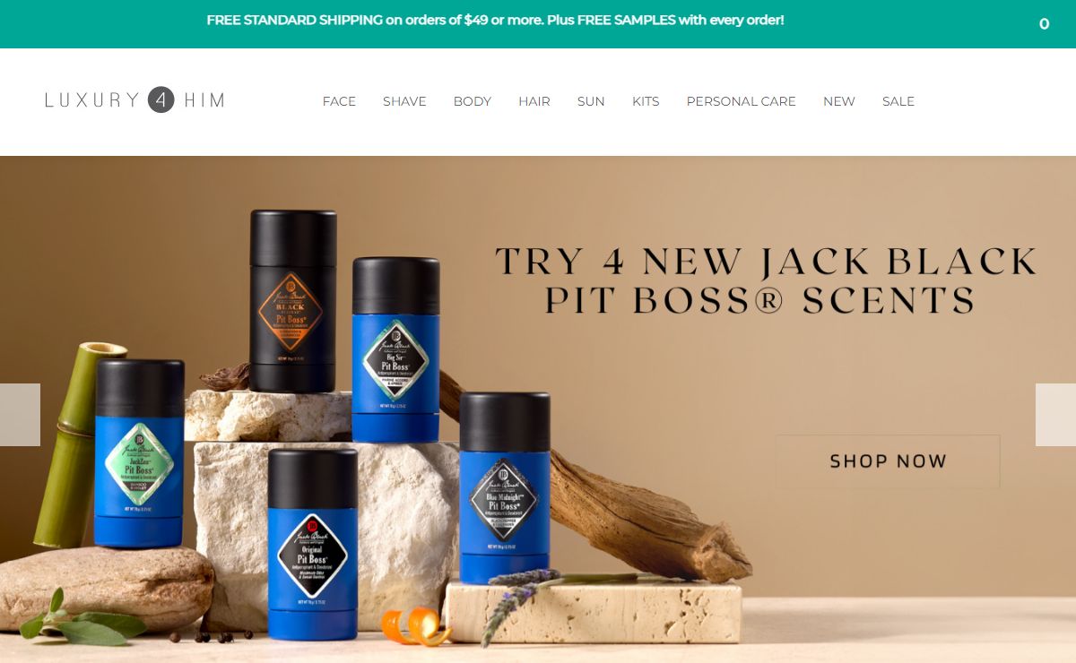 Luxury4him.com - The Definitive Beauty Destination for Modern Men!