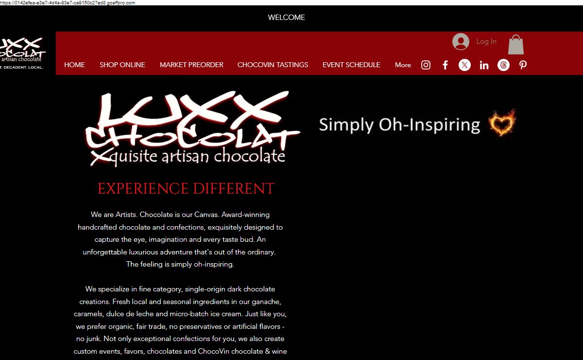 Luxury artisan chocolate & confections| NY Metro Area| Luxx Chocolat | NYC Metro