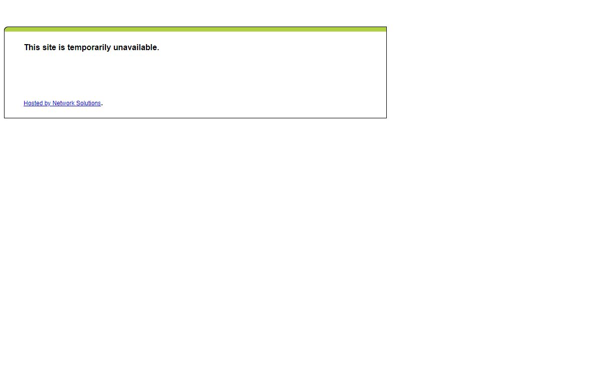 Domain Not Valid
